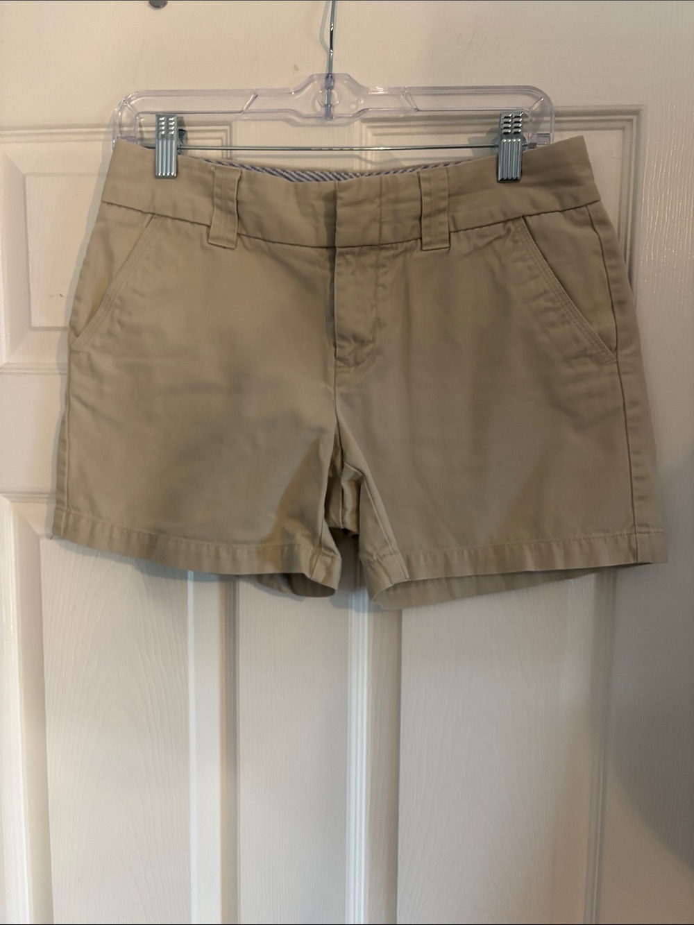 Tommy Hilfiger Women's Tan Chino Shorts